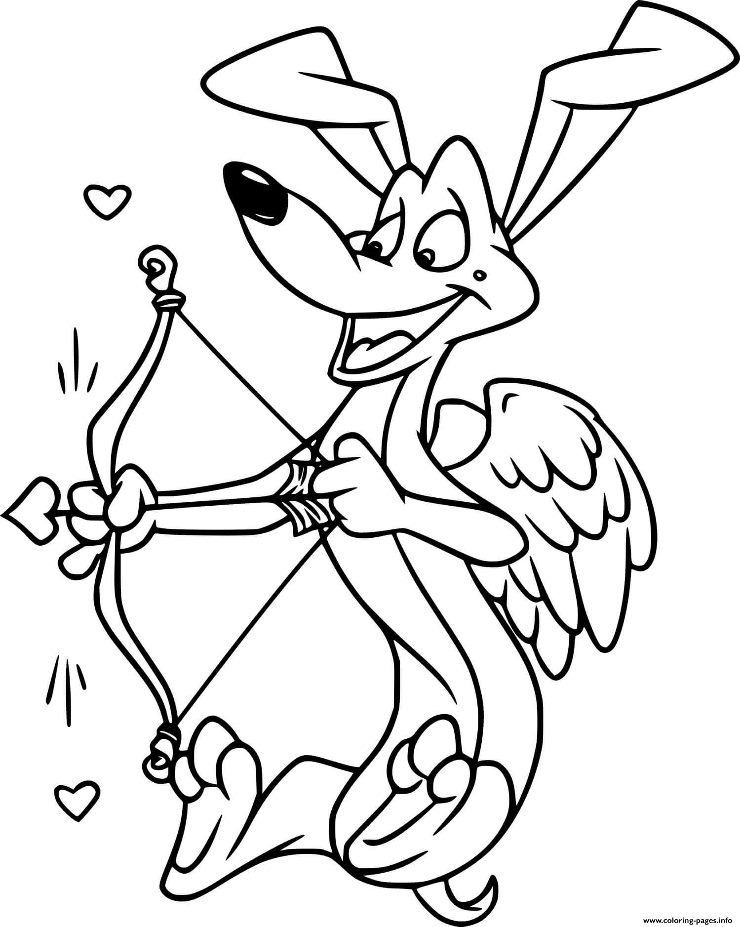 Cupid Fox coloring
