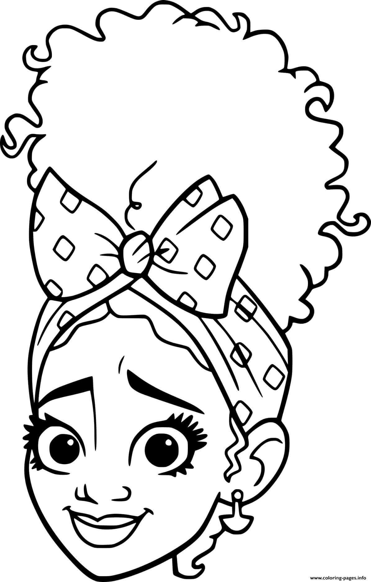Dolores Madrigal Face Coloring page Printable