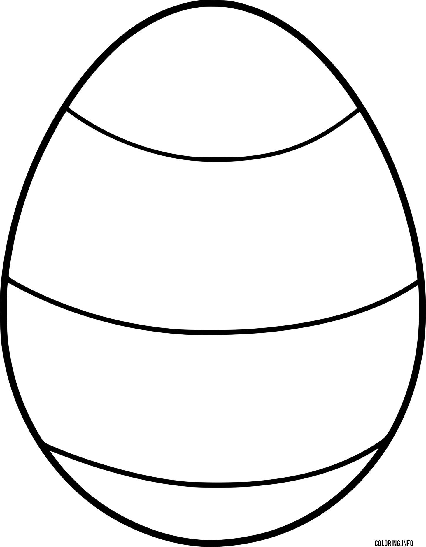 Easy Easter Egg coloring