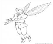Printable barbie mariposa 04 coloring pages