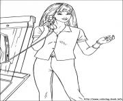 Printable barbie44 coloring pages