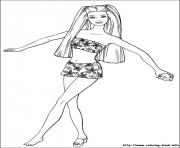 Printable barbie61 coloring pages