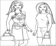 Printable barbie46 coloring pages