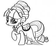 Printable my little pony twilight sparkle coloring pages