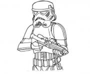 Printable easy stormtrooper star wars coloring pages