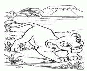 Printable disney cartoon  for kids lion king28e5 coloring pages