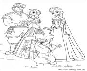 little moment with the family anna elsa kristoff olaf