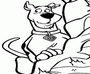 Printable scooby hiding 26f8 coloring pages