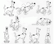 Printable all scooby doo poses f6ee coloring pages