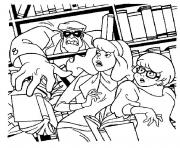 Printable a rubber attacks daphne scooby doo 2c1d coloring pages