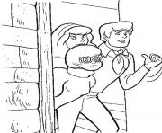 Printable fred velma and daphne hiding scooby doo 8d66 coloring pages