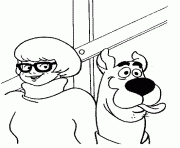 Printable velma and fool scooby scooby doo a173 coloring pages