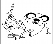 Printable free adventure time sae9a coloring pages