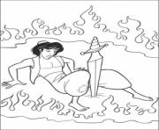 Printable aladdin almost get killed disney coloring pages5d22 coloring pages