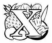 fruit x alphabet s799a