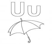 alphabet s free u for umbrella8b8e
