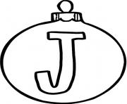 ornament j alphabet 1c16
