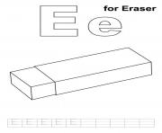 alphabet s free e for eraserb0c4