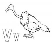 alphabet s animal vulture0f74