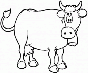 Printable cow s printable animalsd4c1 coloring pages
