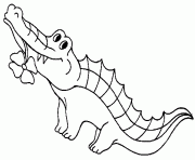 Printable crocodile preschool s zoo animals294f coloring pages