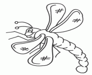 Printable coloring pages of animals free dragonfly561a coloring pages