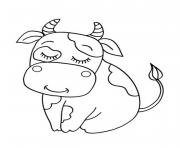 Printable cow s cutie animaldc7e coloring pages