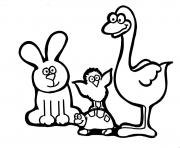 Printable preschool s animalsccdb coloring pages