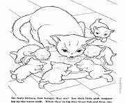 Printable story of cats animal coloring pagesc41d coloring pages