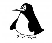 Printable animal penguin 2328 coloring pages