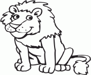 Printable lion preschool s zoo animals9415 coloring pages