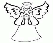 Printable angel free s for christmas holidaydd7e coloring pages