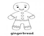 Printable gingerbread man s for christmas65fc coloring pages