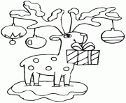 Printable reindeer free christmas s for kidsa78c coloring pages