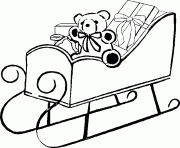 Printable coloring pages of santa claus sleigh9e2b coloring pages