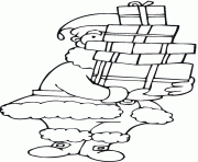 Printable coloring pages of santa claus gives you presents7df2 coloring pages