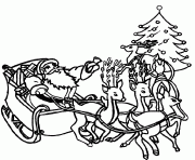 coloring pages of santa claus christmasb41a