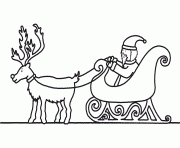 Printable coloring pages of santa claus and sleighafe8 coloring pages