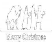 Printable merry christmas s for kids three wise men0f01 coloring pages