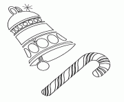 Printable free s for christmas bell and candyfc73 coloring pages