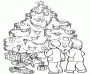 Printable christmas tree s free69e2 coloring pages