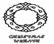 Printable free s for christmas wreath printable5c39 coloring pages