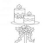 Printable candle free s for christmased63 coloring pages