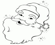 Printable santa claus kid s christmas8594 coloring pages