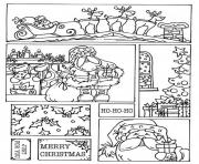 Printable merry christmas free coloring christmas pages santaaea0 coloring pages