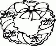 Printable holiday wreath free s for christmas0456 coloring pages