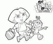 Printable boots and dora printable s7a45 coloring pages