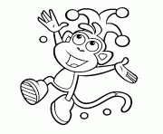 Printable boots of dora printable s1d44 coloring pages