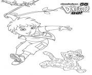 Printable diego animal s7174 coloring pages