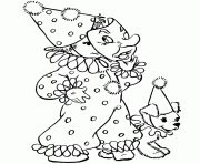 Printable clown costume halloween s print outf00c coloring pages